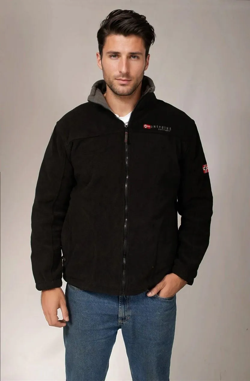 Mens Zip Front Fleece Jacket