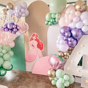 Mermaid Themed Balloon Arch - Balloon Garland Kit