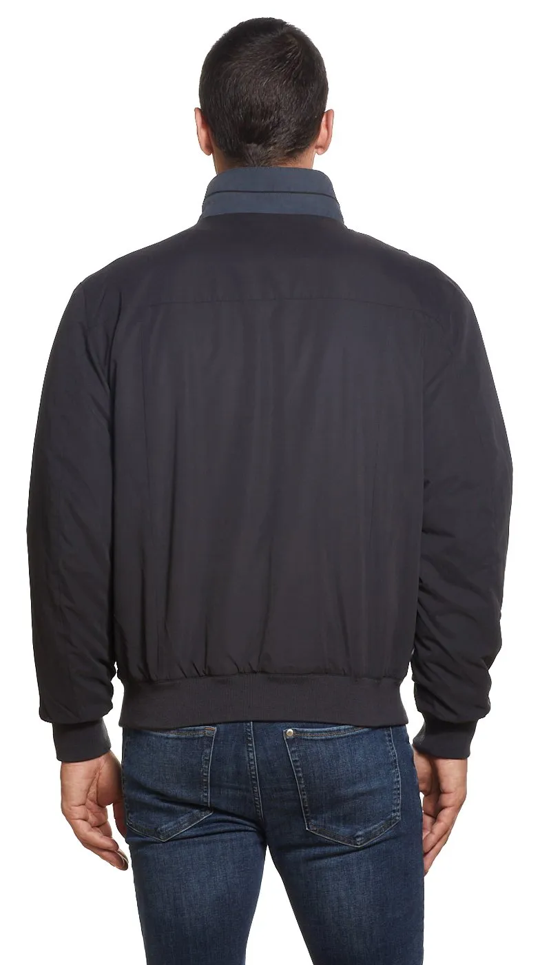 MICROFIBER FLEECE LINED BOMBER JACKET