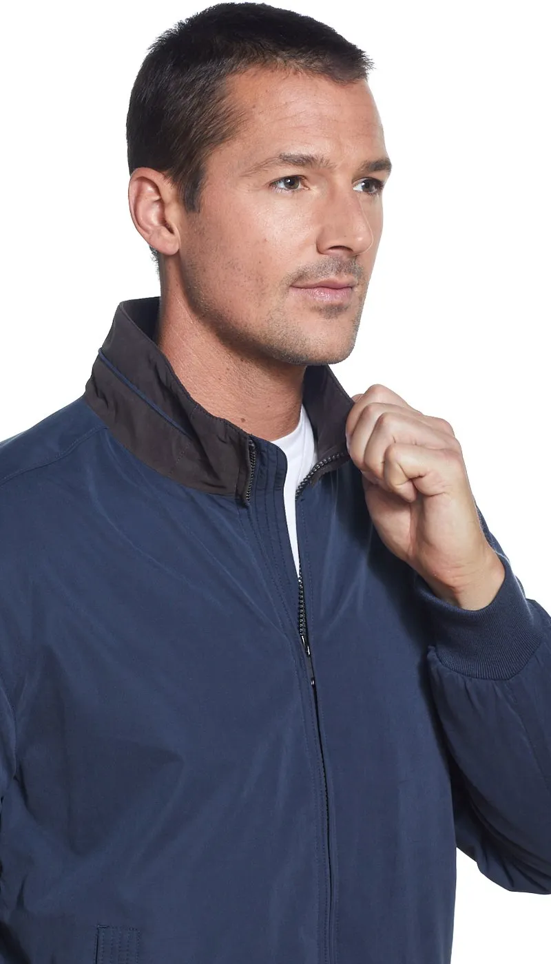 MICROFIBER FLEECE LINED BOMBER JACKET