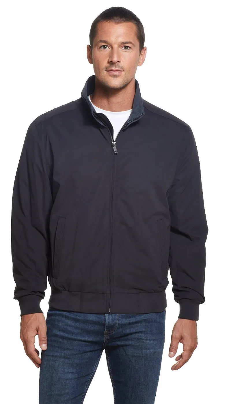 MICROFIBER FLEECE LINED BOMBER JACKET