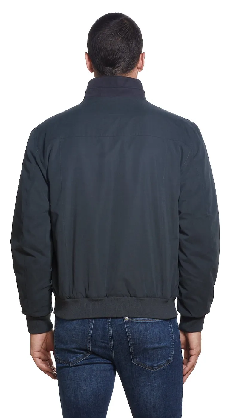 MICROFIBER FLEECE LINED BOMBER JACKET