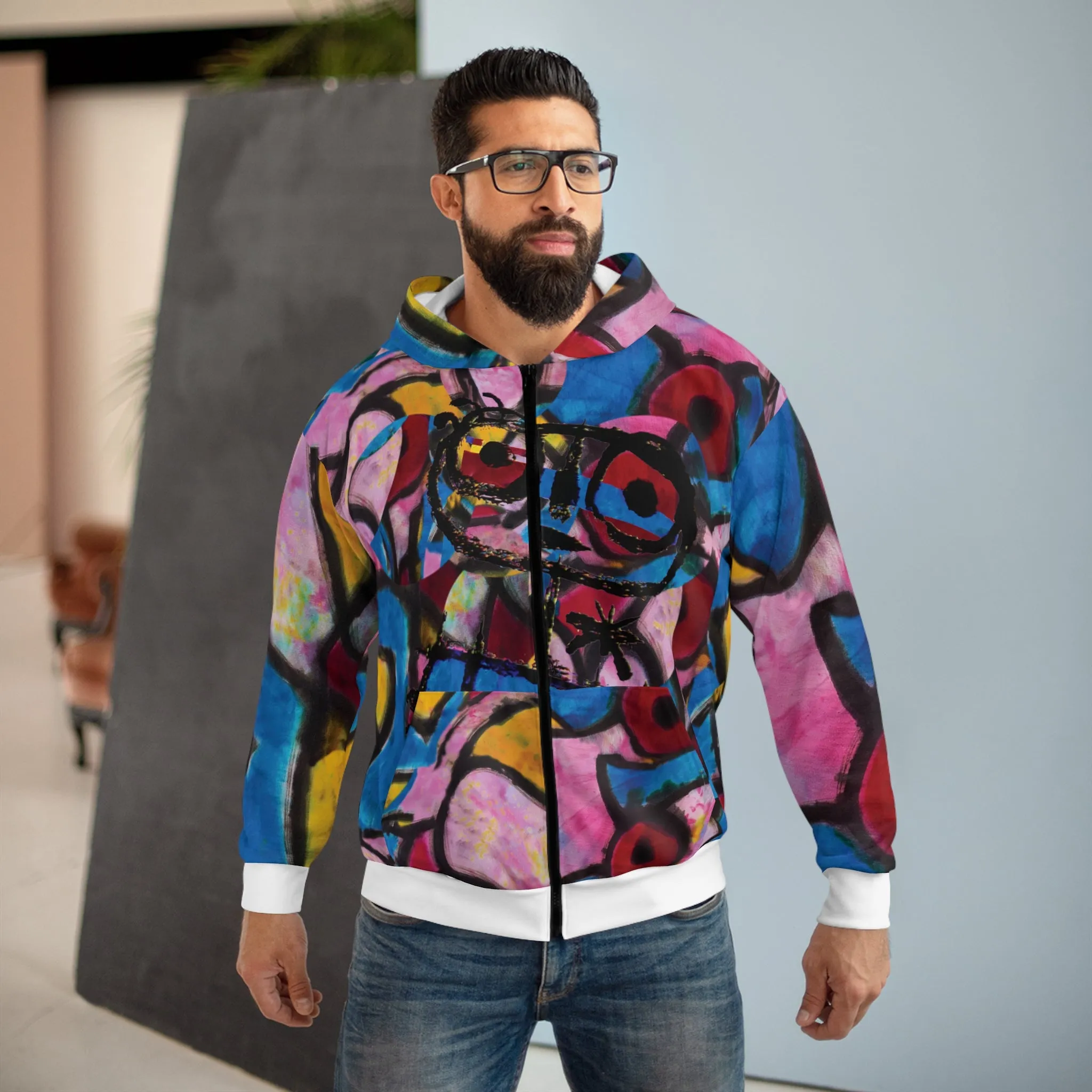 Miro Miro Unisex Zip Hoodie