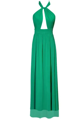 Monochrome - Green Vera Dress