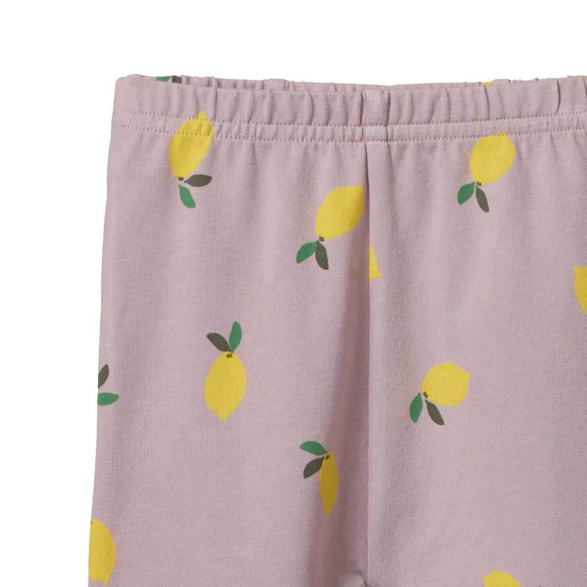 Nature Baby Legging Lilac Lemon Print