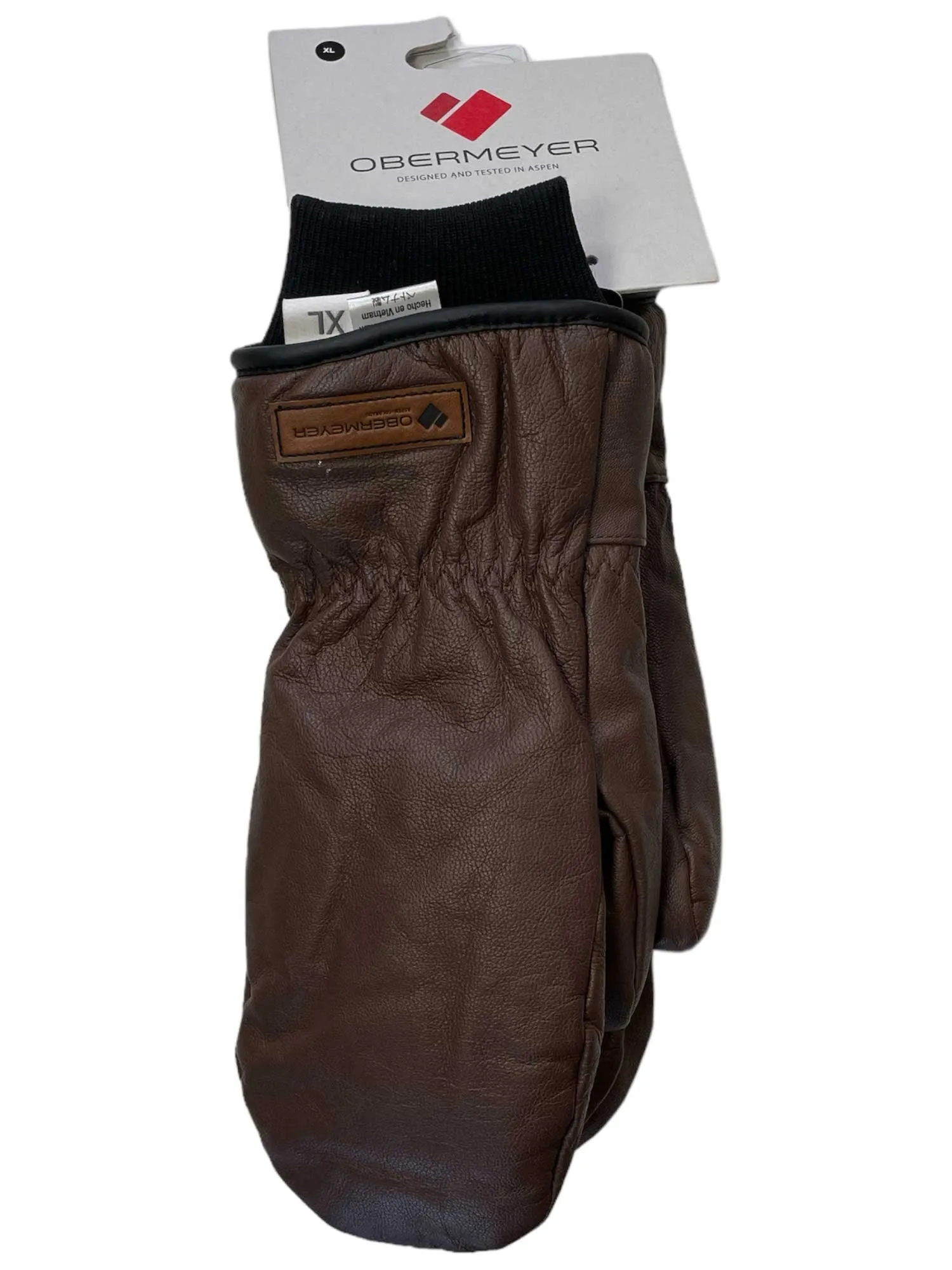 Obermeyer Men's Leather Mitten