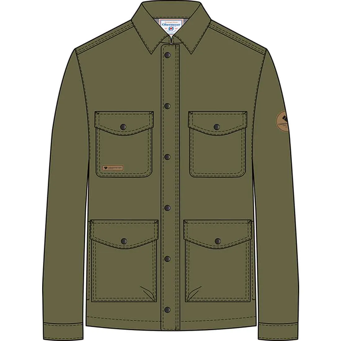 Obermeyer Oliver Waxed Jacket - Men's