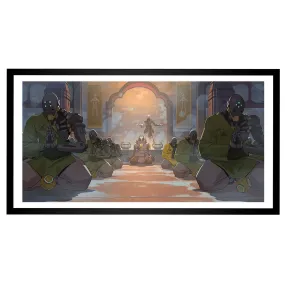 Overwatch 2 Ramattra Harmony 30.5x61cm Framed Art Print