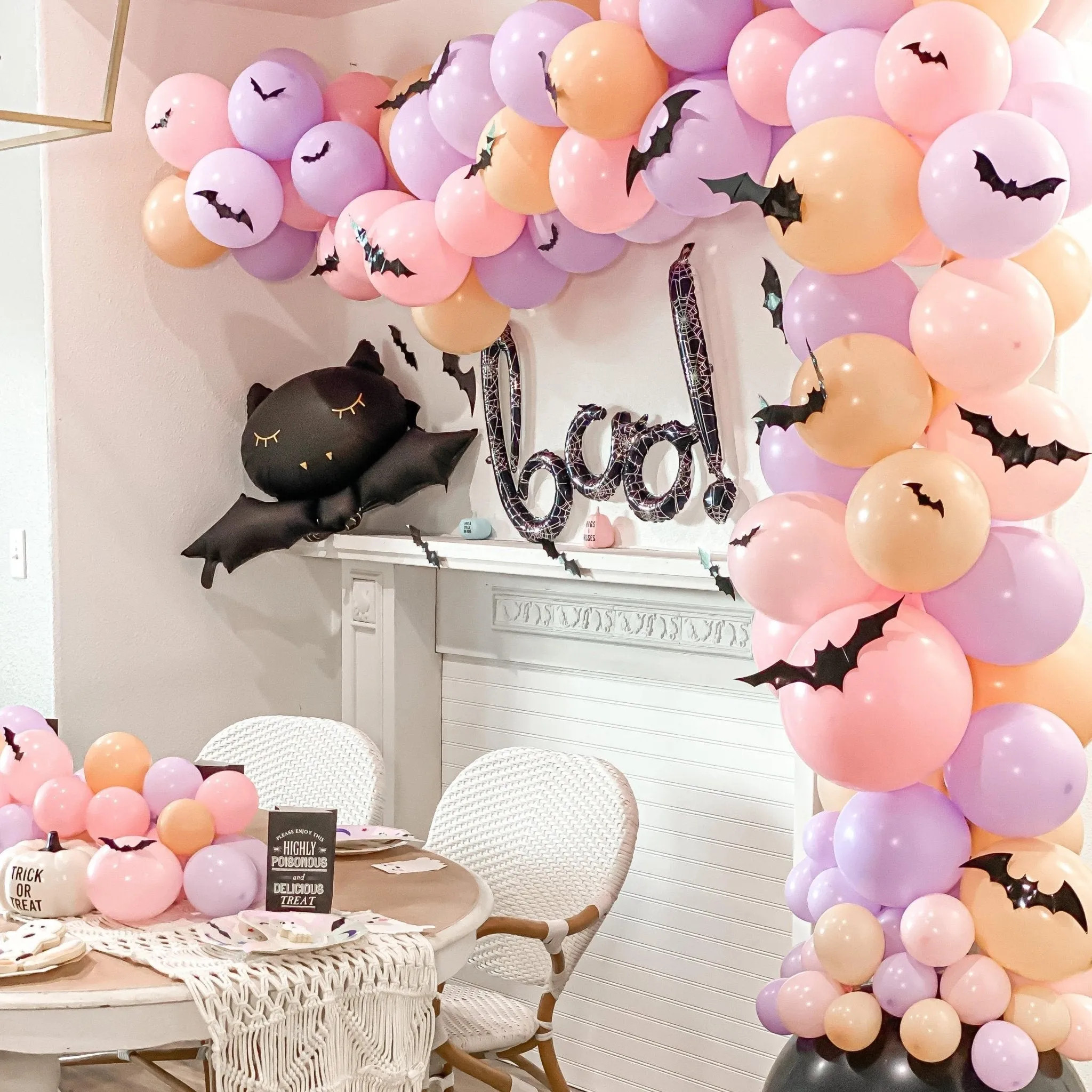 Pastel Halloween Balloon Garland Kit