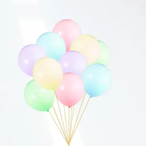 Pastel Spring Easter Balloon Bouquet (10 Pack)