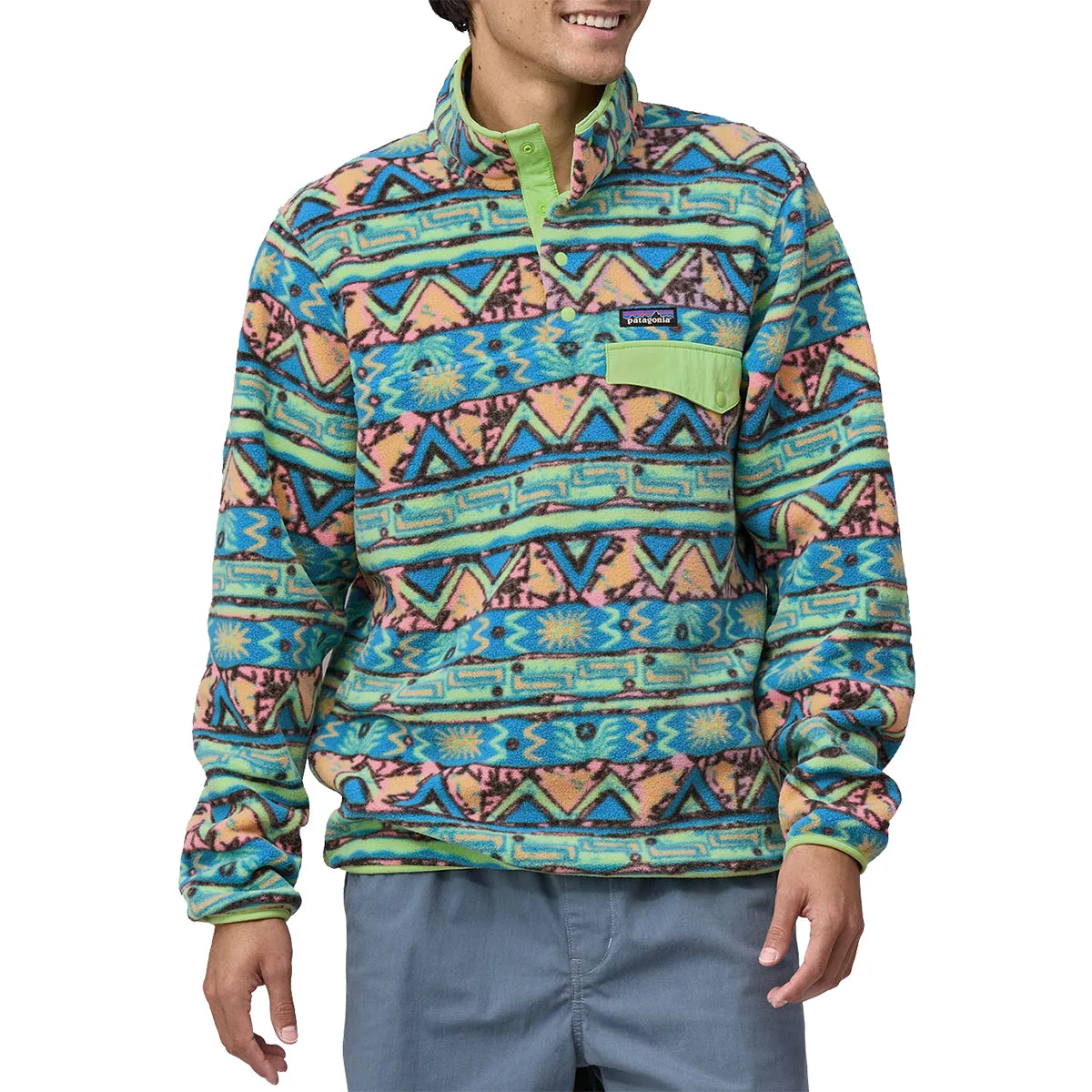 Patagonia Lightweight Synchilla Snap-T Fleece Pullover Jacket