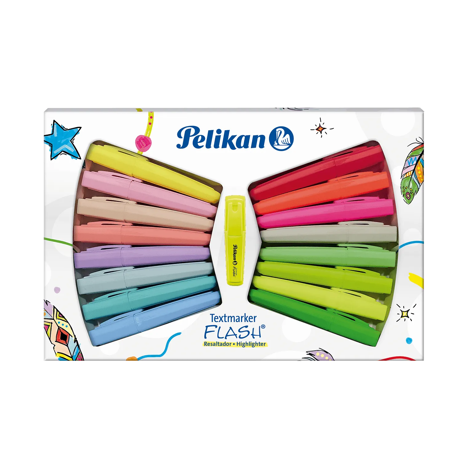 Pelikan 16 Textmarker Flash Highlighter