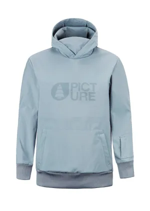 Picture Parker Emboss Riding Hoodie - China Blue