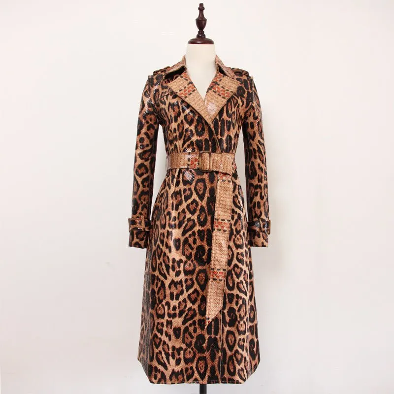 Pre Order:  Cheetah Trench Coat