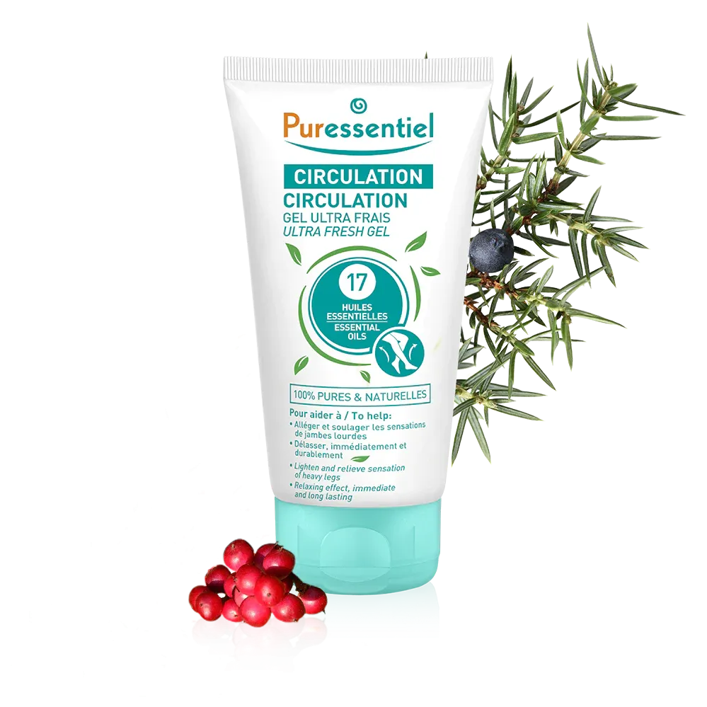 Puressentiel Ultra Fresh Circulation Gel at 17 Essential Oils