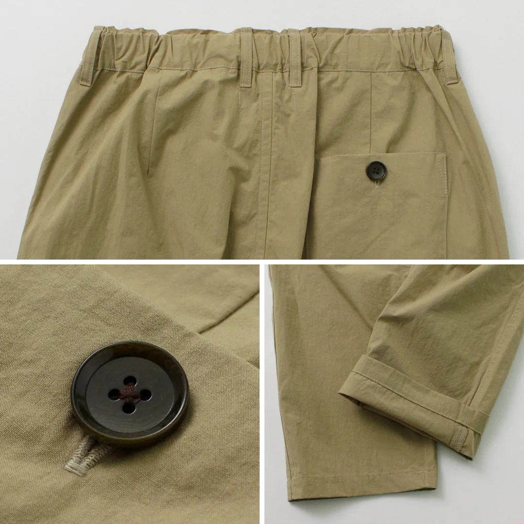 RE MADE IN TOKYO JAPAN / Cotton Nylon Easy Slacks