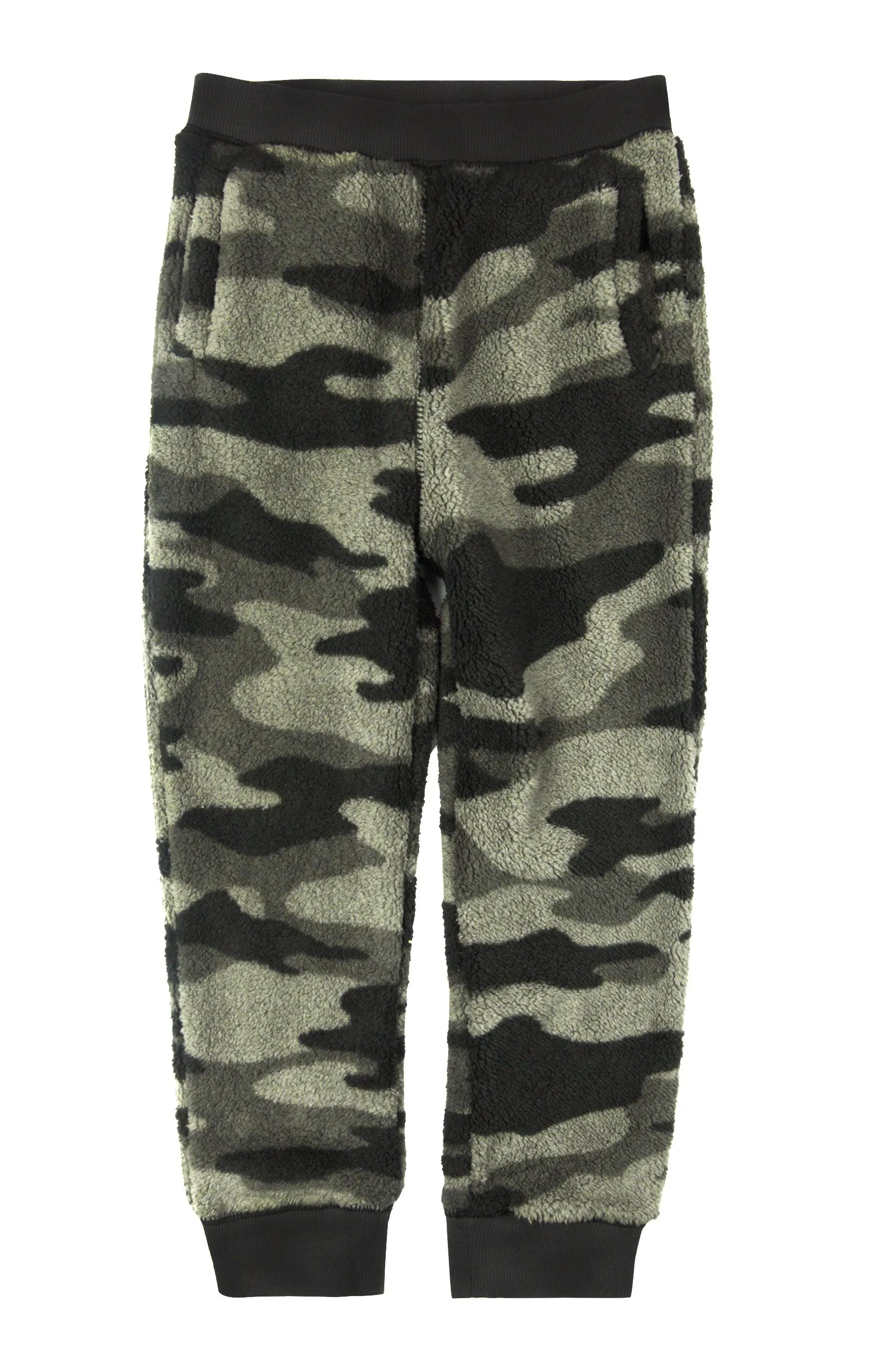 Ribbed Waistband Sweatpants | Carbon Camo | Appaman