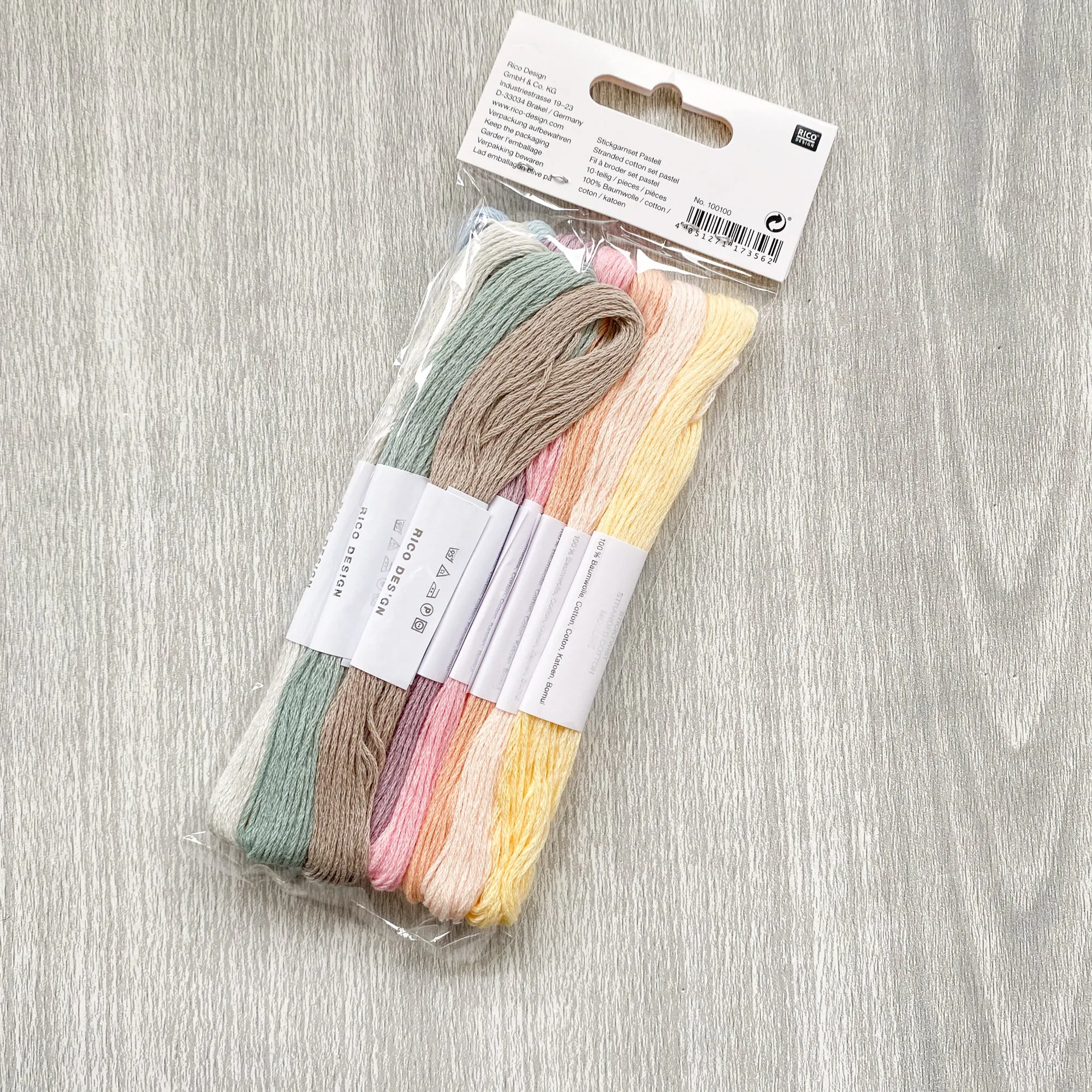 Rico Embroidery Thread Collections 10 Colours