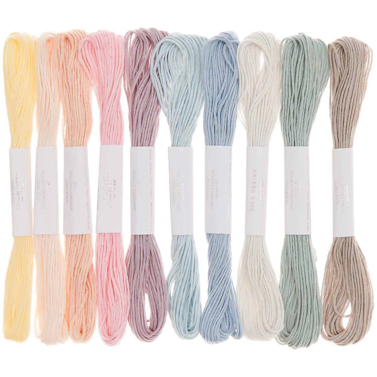 Rico Embroidery Thread Collections 10 Colours