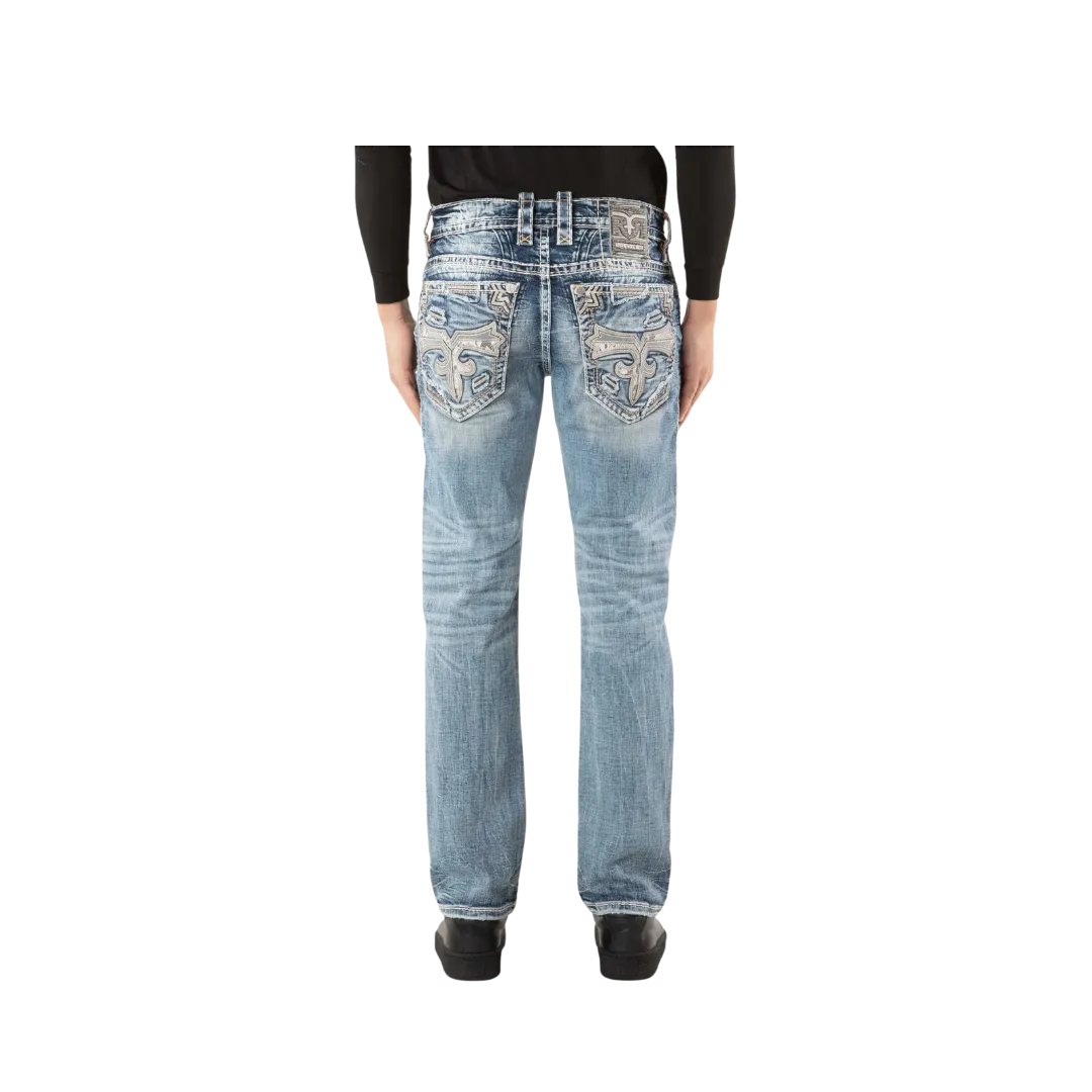 Rock Revival Men's Jameel J202 Straight Jean