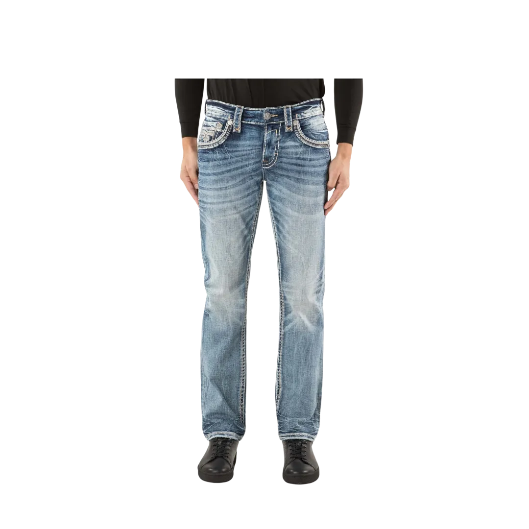 Rock Revival Men's Jameel J202 Straight Jean