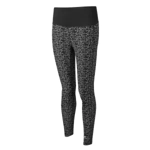 Ronhill Life Crop Tight Womens | Black/mono Ripple