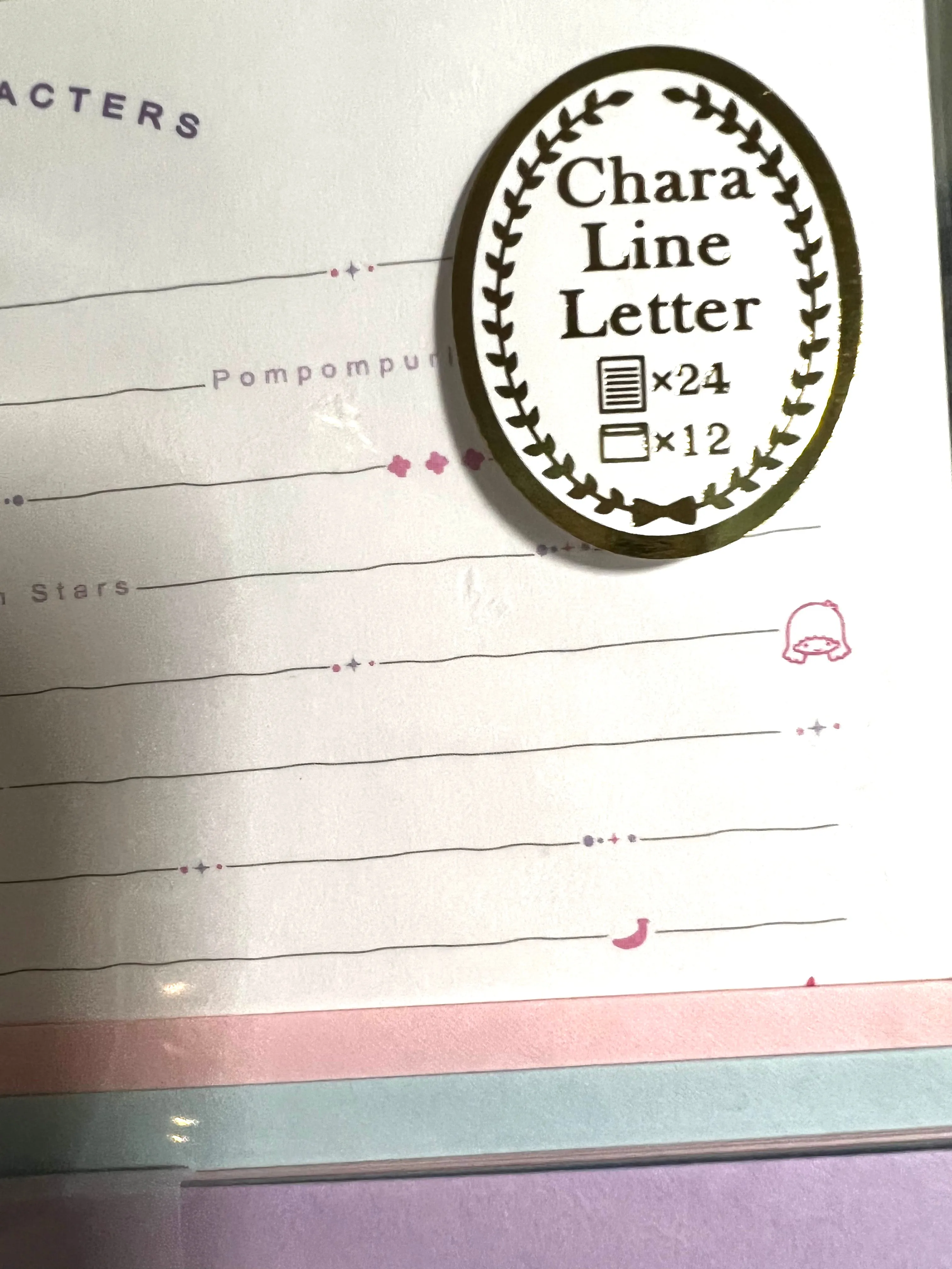 Sanrio Character Letter Set (Limited Edition McCain)