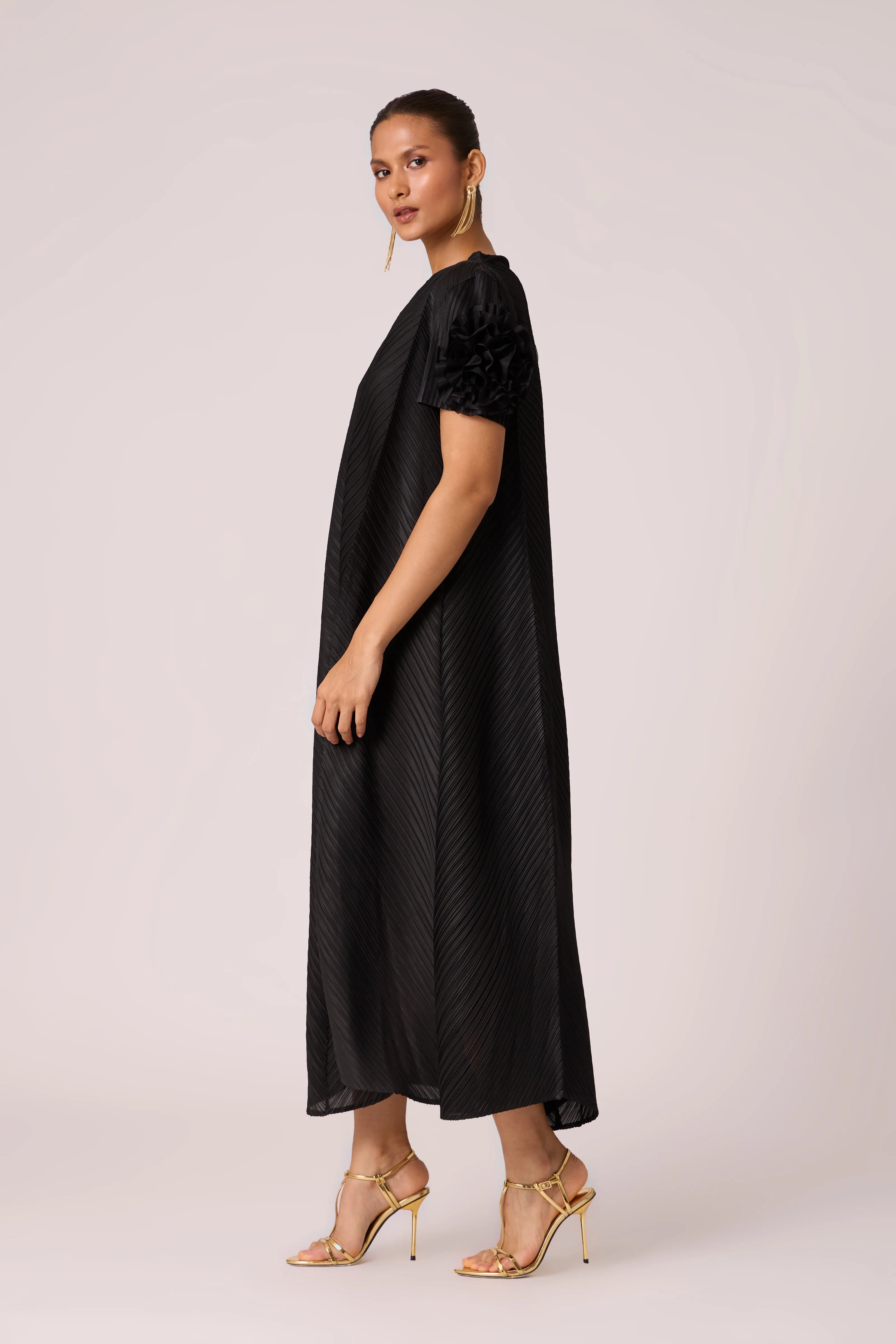 Soliel Maxi Dress - Black