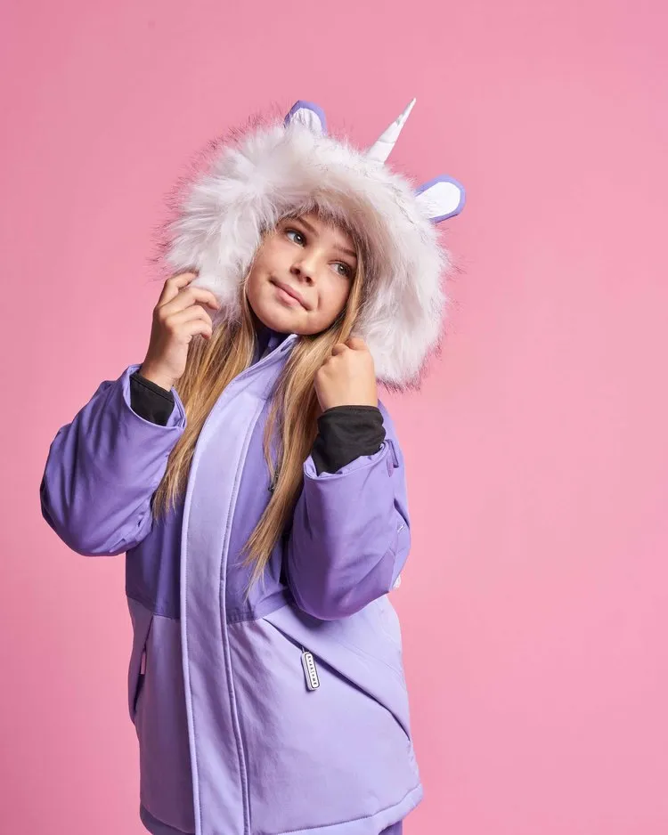 Sparkle the Unicorn - Kids Ski Jacket