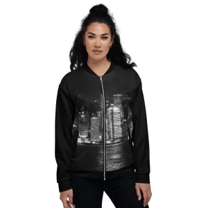 Stunning Cityscape Unisex Bomber Jacket - New York