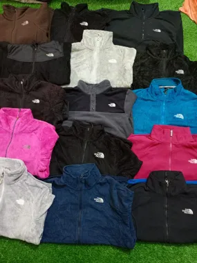 The north face fleece jacket 24 pieces