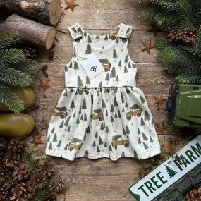 Tree Farm Truck Dress | Ready To Post