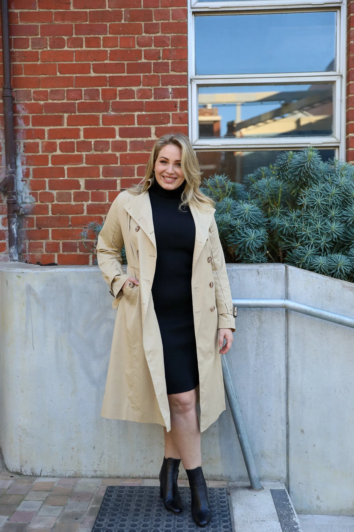 Trench Coat - Taupe