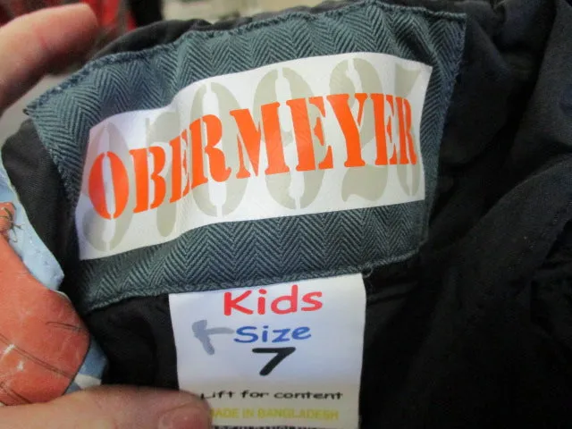 Used Obermeyer Kids Snow Bibs Size 7