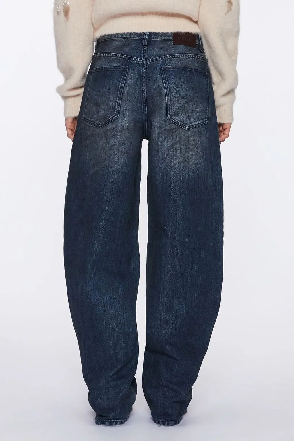 Vintage Barrel Leg Jeans