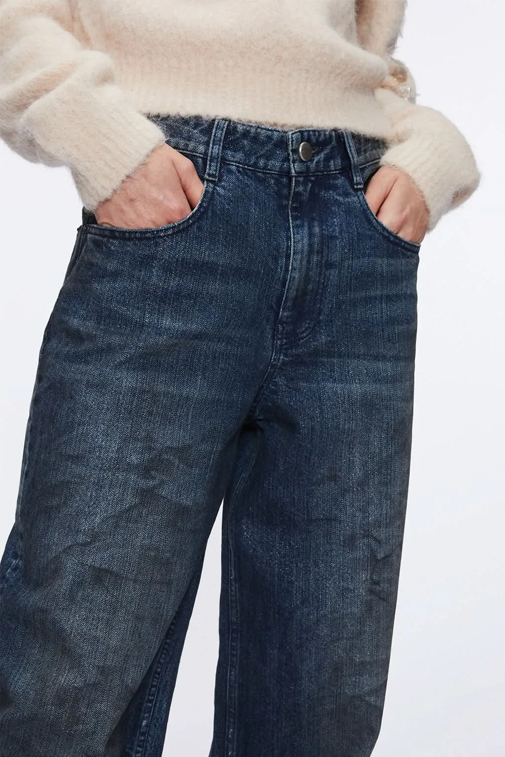 Vintage Barrel Leg Jeans