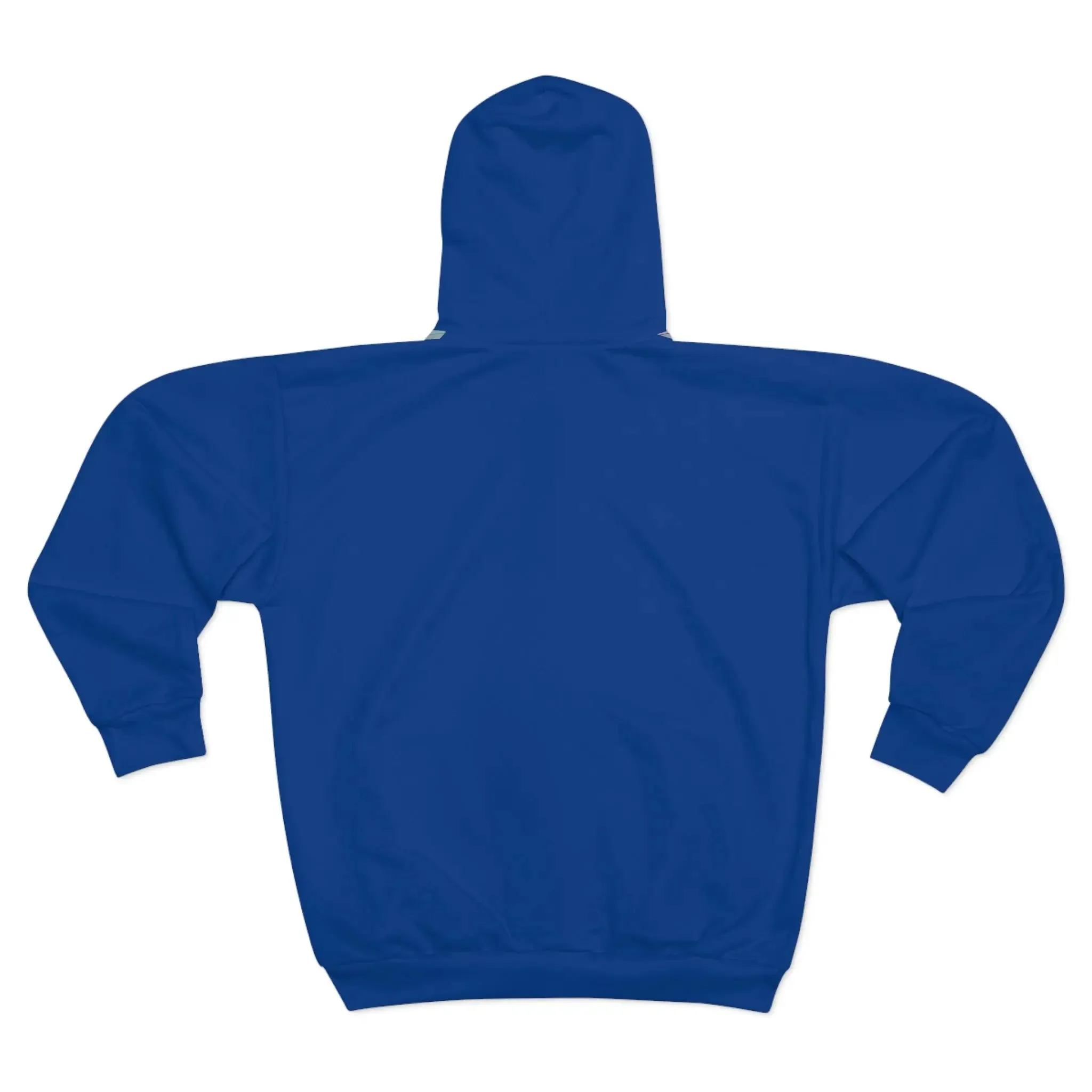 Wicked Lines Unisex Zip Hoodie (Blue)