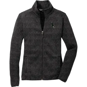 Wilmington Nighthawks Ladies Sweater Fleece Jacket