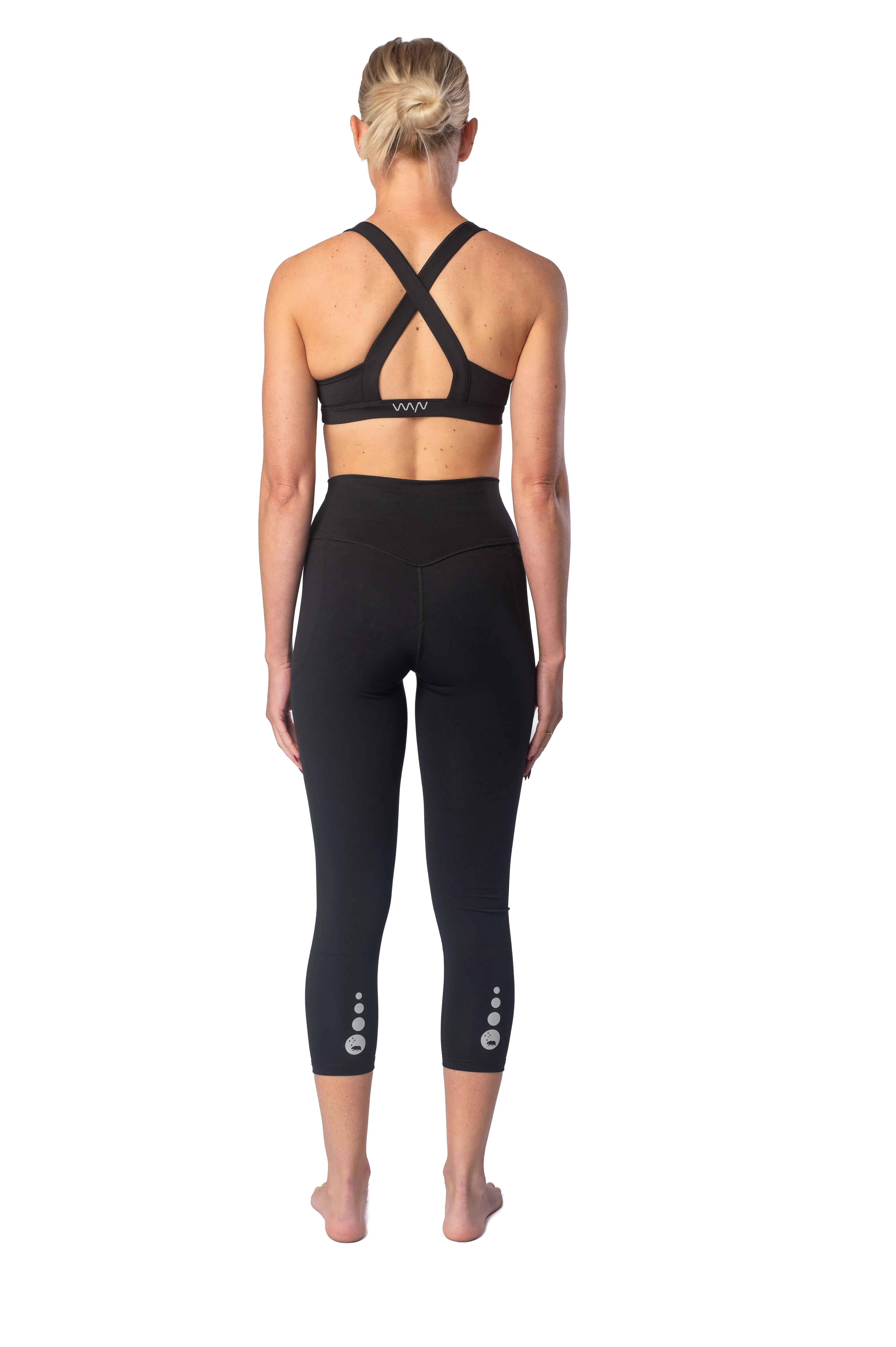 Women's Flow And Go 7/8 Tights - Black