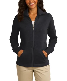 Women's Full-Zip Slub Fleece Jacket