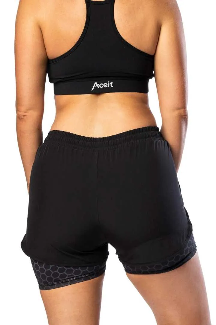 Womens HIIT Stretch Compression Short