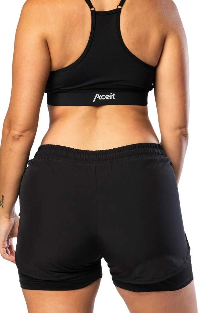 Womens HIIT Stretch Compression Short