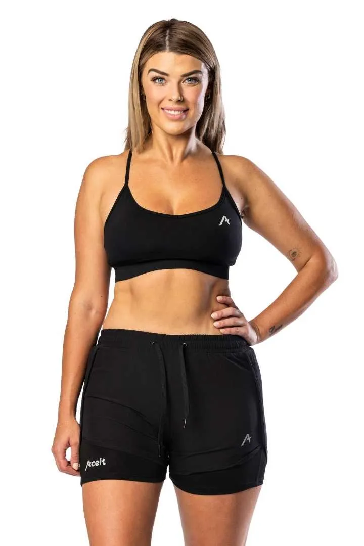 Womens HIIT Stretch Compression Short