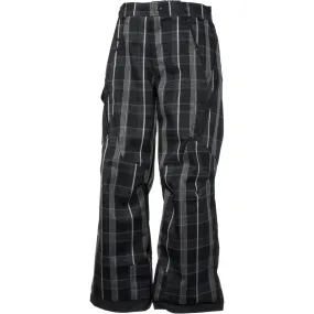 Y Pike Pant Blk Plaid