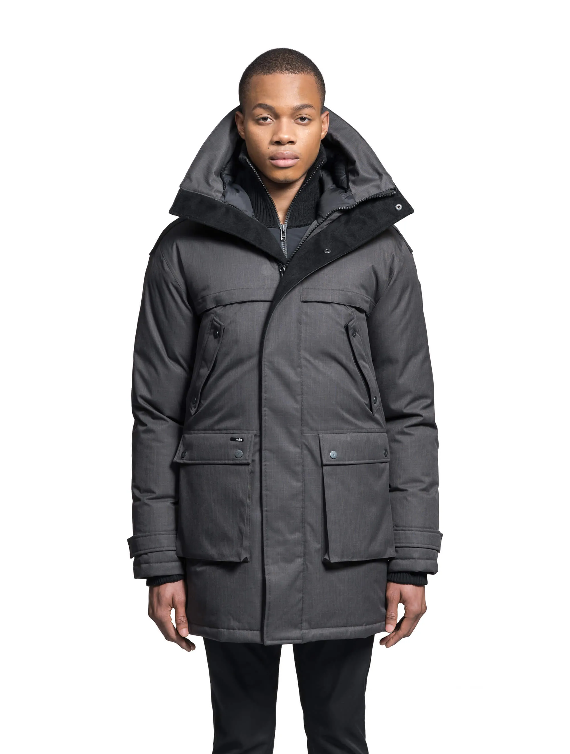 Yatesy Furless Men's Long Parka