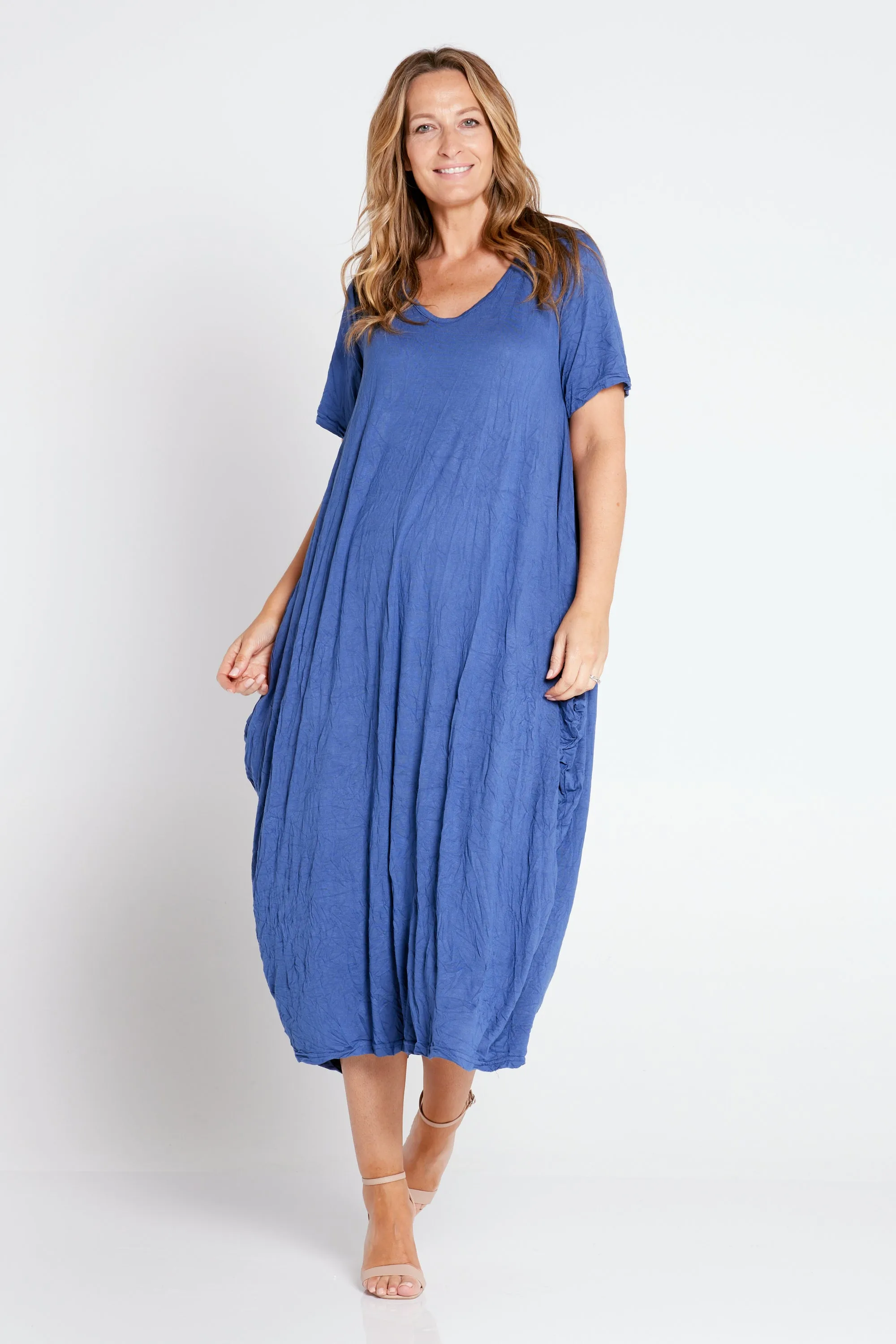 Zoe Dress - Denim